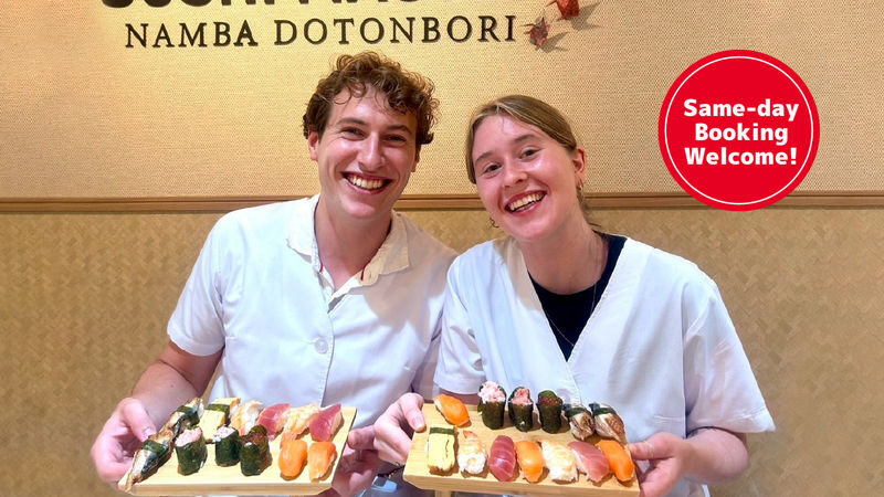 Osaka: Lets be a Sushi Master in Namba! Same-day bookings welcome! - Making and eating your own sushi