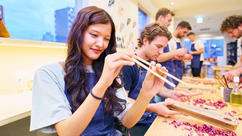 Osaka Namba Chopstick Making Workshop - One hour in central Namba