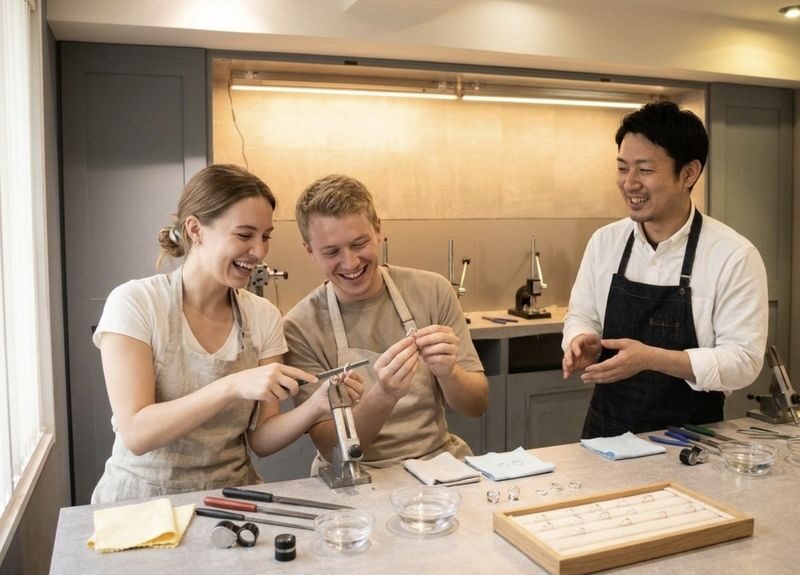 Osaka: Original Ring Making Workshop Using Vintage Coins - Is the Starting Price Good Value?