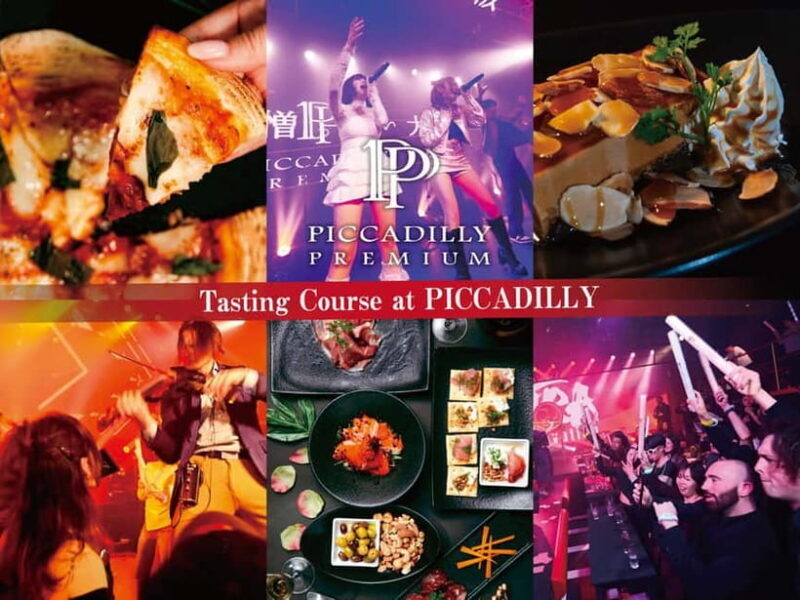 Osaka: PICCADILLY PREMIUM DINNER SHOW&NIGHTCLUB with Tasting - A Detailed Look at the Piccadilly Experience