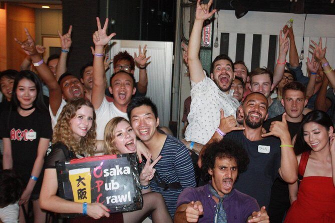Osaka Pub Crawl and Nightlife Tour - Key Points