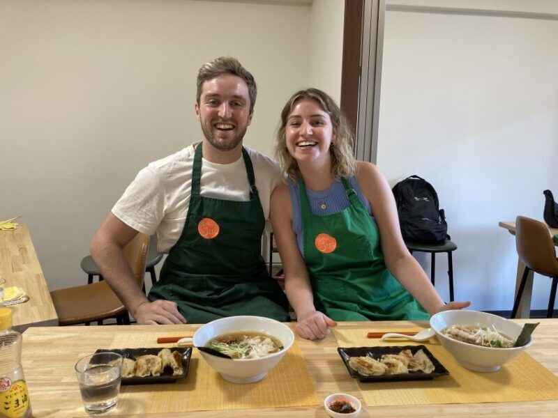 Osaka: Ramen and Gyoza Cooking Class in Dotonbori - Key Points
