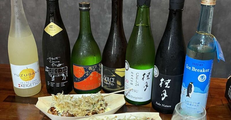 Osaka Sake Tasting with Takoyaki Cooking - A Deep Dive into the Osaka Sake Tasting with Takoyaki Cooking