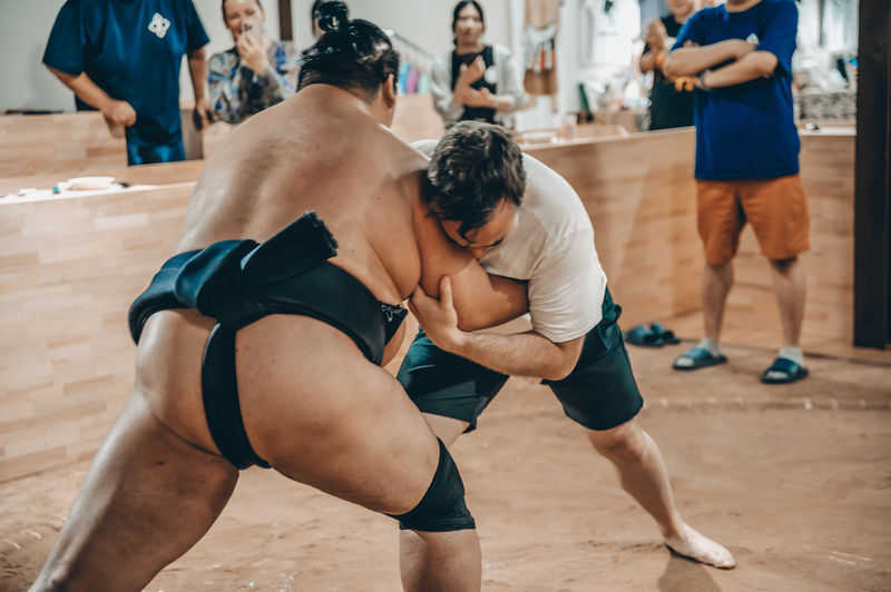Osaka: Sumo Experience and Show: Ex-Pro Wrestlers & Ring Challenge - Is US$82.05 good value?