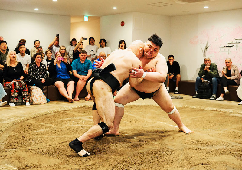 Osaka: Sumo Experience with Live Show & Audience Challenge - From Shinto ritual to ring-side demonstration