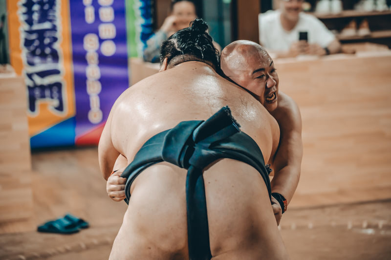 Osaka: Sumo Show & Challenge + Sumo-styled Breakfast 8:30AM - A breakfast that sets the scene