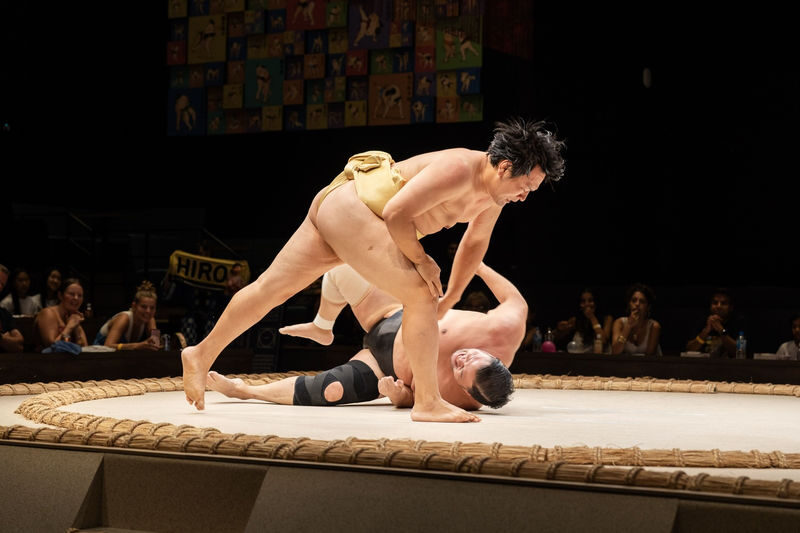 Osaka Sumo Show Experience with Food & Drinks - What happens during the two-hour night show