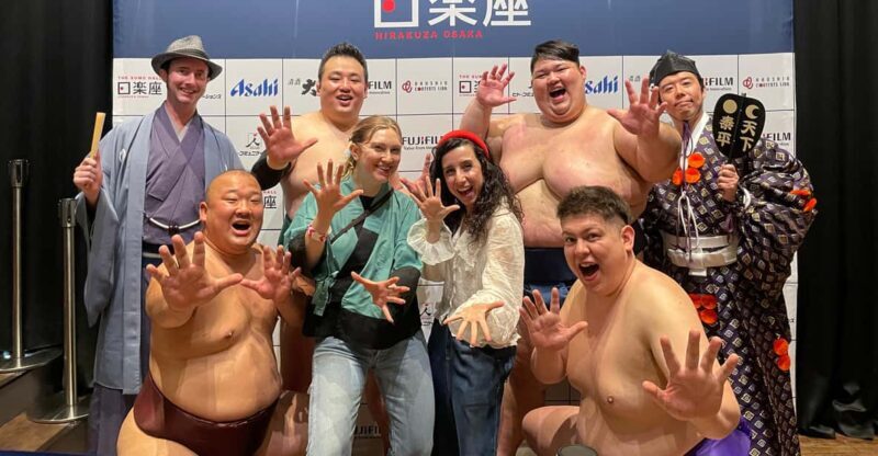 Osaka: Sumo Stage Show with Bento & Fight + Photo Shooting - The Experience of the Sumo Workshop