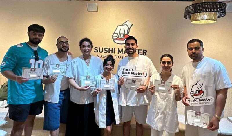 Osaka: Sushi Making in Spacious Studio with Certificate - The Sum Up