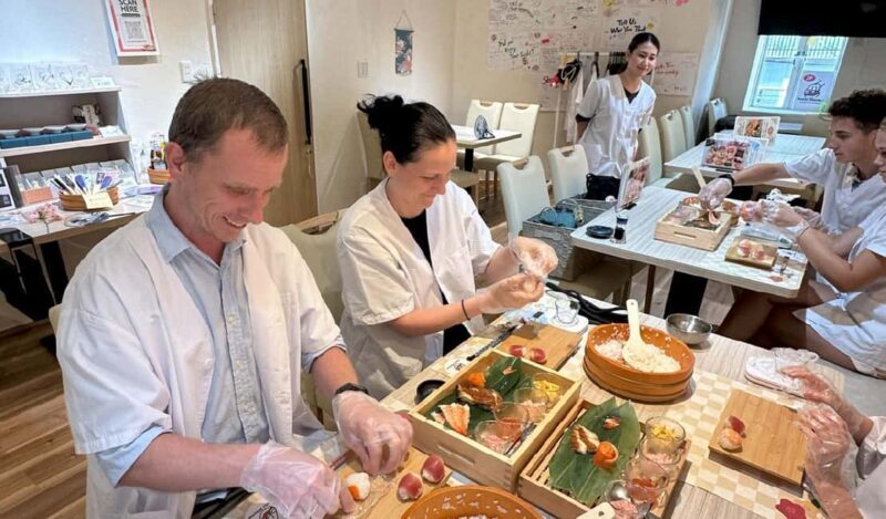 Osaka: Sushi Making in Spacious Studio with Certificate - FAQ