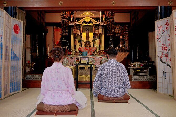 Osaka Temple Relaxation Massage and Zen Meditation  - Key Points