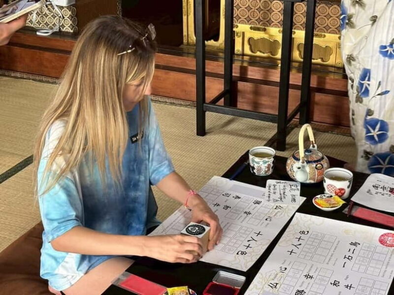 Osaka: Temple Tour and Traditional Calligraphy Lesson - FAQs