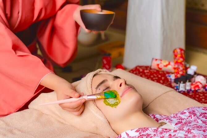 Osaka Temple Zen Meditation Spa Facial and Macha Experience - Key Points