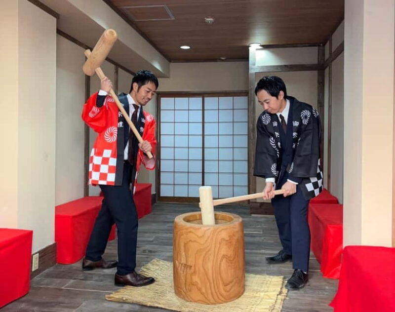 Osaka: Traditional Mochi Pounding Experience with Tasting - Osaka: Traditional Mochi Pounding Experience with Tasting