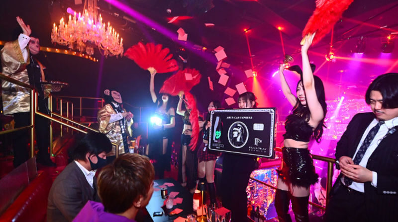 Osaka Umeda: PICCADILLY Live Show & Nightclub & Shisha | VIP Package - Dinner show first, nightclub after