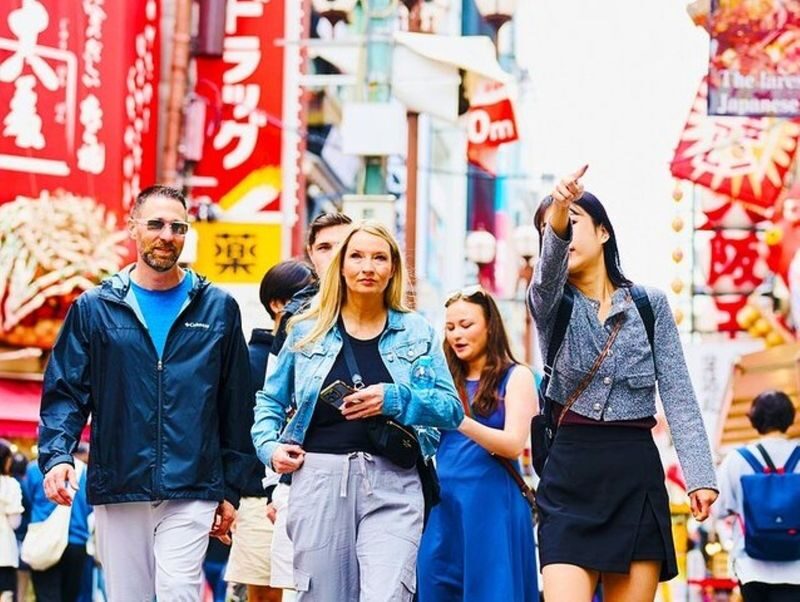Osaka Walking Tour with Dotonbori River Cruise - The river cruise: a bright finish, with limited narration
