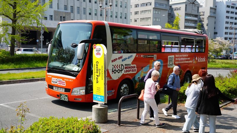 Osaka Wonder Loop Open-Top Hop-on Hop-off Sightseeing Bus - Following the 14-stop route