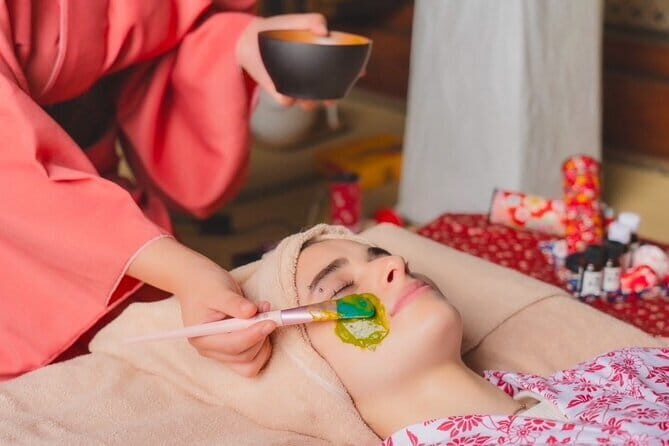 Osaka Zen Matcha facial pack & head spa at the temple  - Osaka Zen Matcha Facial Pack & Head Spa at the Temple: A Calm Retreat in the Heart of Osaka