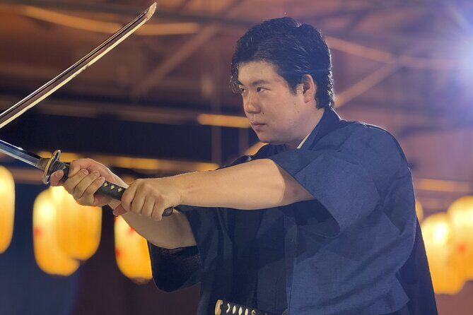 Osaka:Samurai Show & Experience with Halal Sukiyaki - Key Points