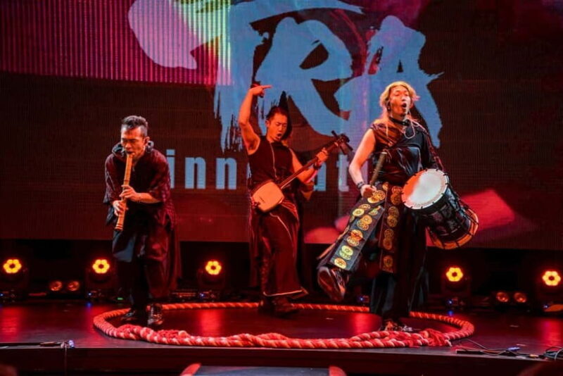 Osaka:SUMO BEATS SHOWCASE: Taiko Drum and Wagyu burger! - Key Points