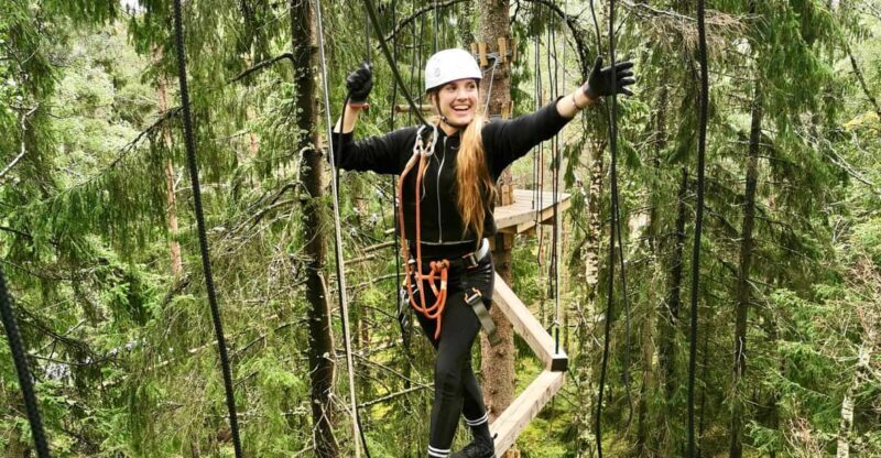 Oslo: Day ticket to Oslo's favourite Climbing Park - A Closer Look at the Oslo Climbing Park Experience