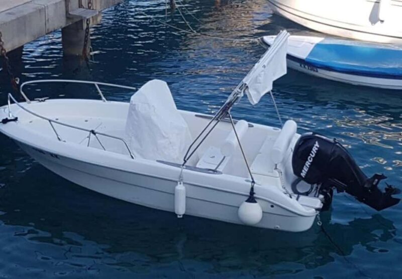 Otok Krk: Boat rentals in Pinezii - PRIMUS 17 60hp - Key Points