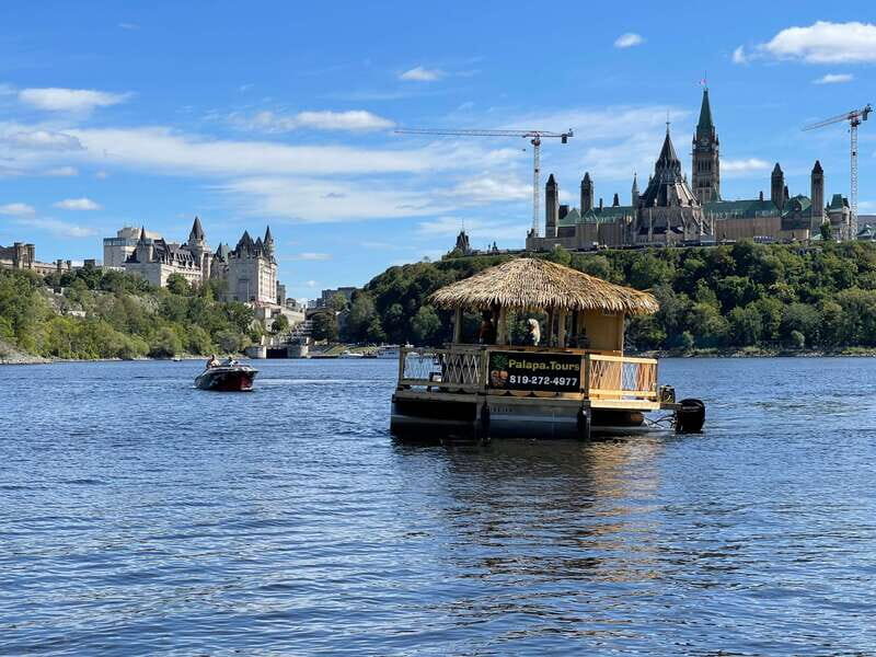 Ottawa: Floating Tiki Bar Cruise on the Ottawa River - FAQ