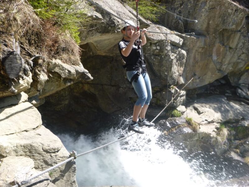 Ötztal: Via Ferrata Climbing at Stuibenfall - An In-Depth Look at the Via Ferrata at Stuibenfall