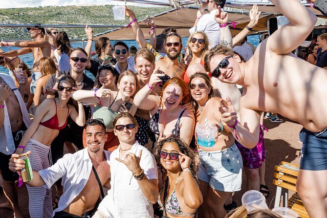 Out to Sea - Split Boat Party with Blue Lagoon Swim Stop - The Itinerary: A Closer Look at the Highlights