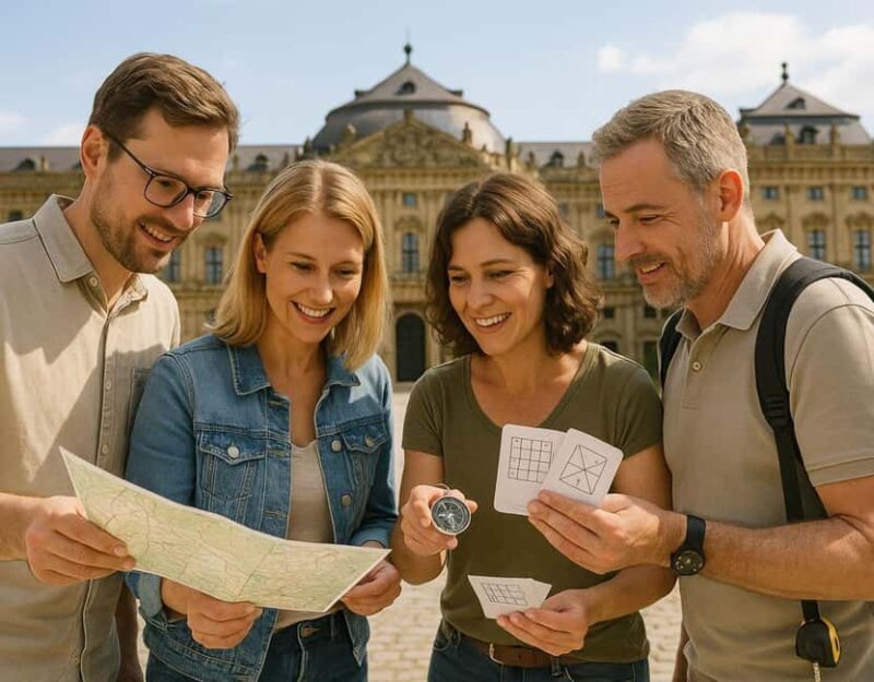 Outdoor Escape Tour  Mystery Backpack Würzburg: The Seal of the Master Builder - Exploring the Würzburg Mystery Backpack Experience