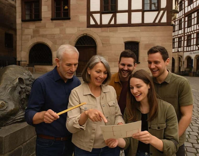 Outdoor escape with puzzle backpack in Nuremberg: The master's legacy - Key Points