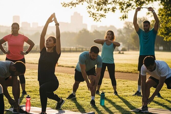 Outdoor Fitness Class - Key Points