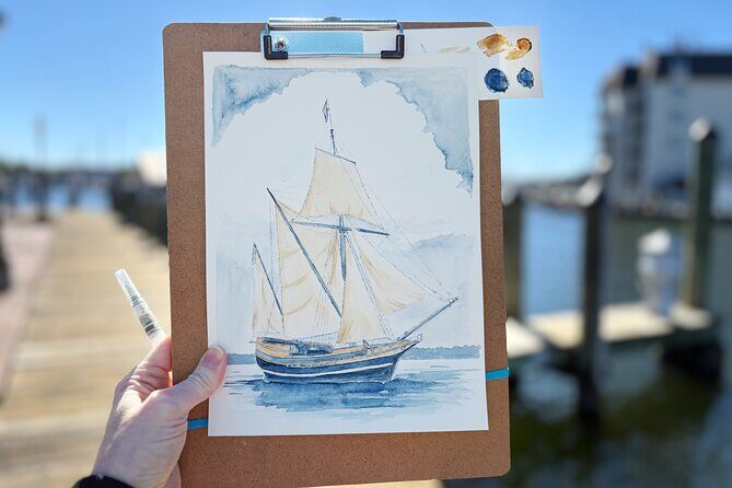 Outdoor Watercolor Class in Annapolis the Sailing Capital of USA - Explore Annapolis with a Watercolor Brush in Hand