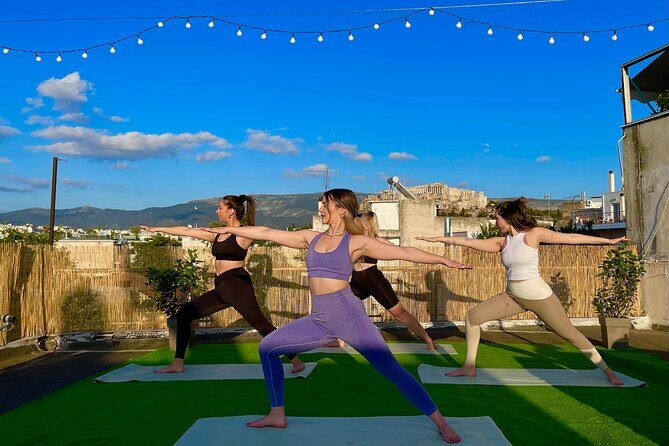 Outdoor Yoga and Pilates with Akropolis view - Experience the Calm: Outdoor Yoga and Pilates with a View of the Acropolis