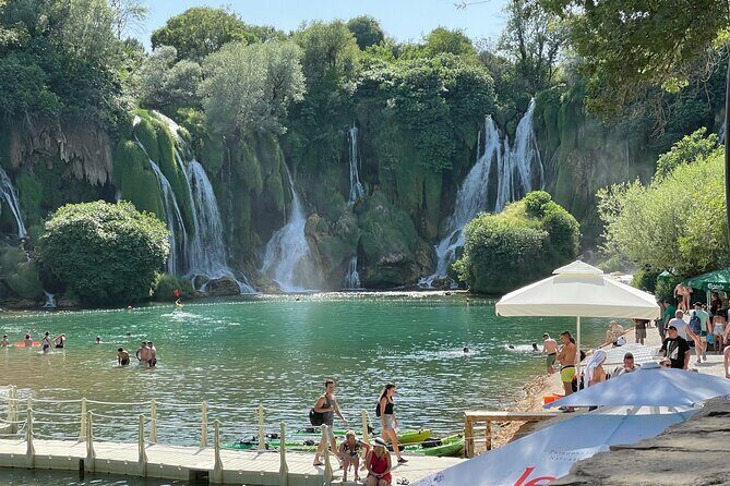 Over the Bridge to the Falls (Mostar) - Starting Point and Early Morning Pickup