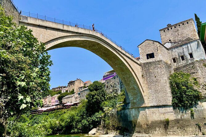 Over the Bridge to the Falls (Mostar) - Transitioning to the Waterfalls