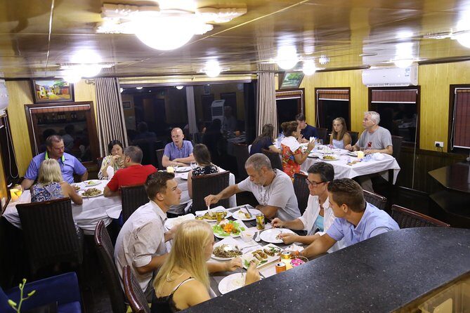 Overnight Bai Tu Long Bay and Ha Long Bay Cruise - Accommodation and Dining