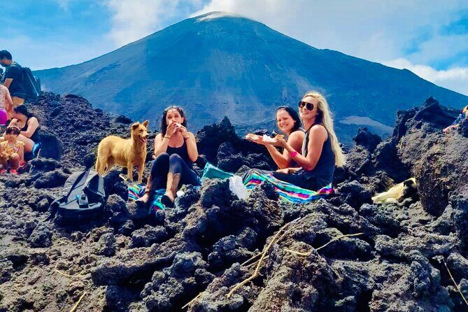 Pacaya Volcano Horseback Fast Ride Lava Pizza Chef - Gourmet Lava Feast and Sunset Dining