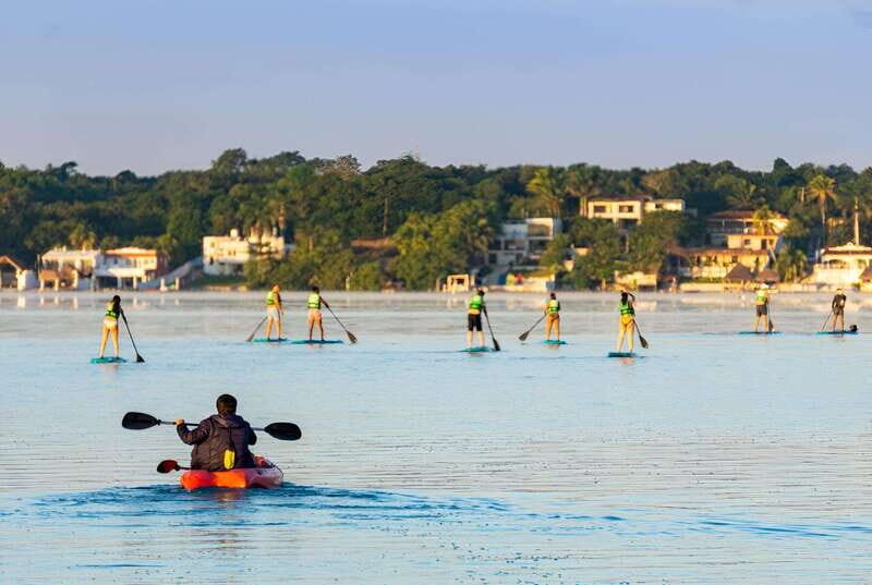Paddleboard or kayak sunrise tour in Bacalar lagoon - The Sum Up