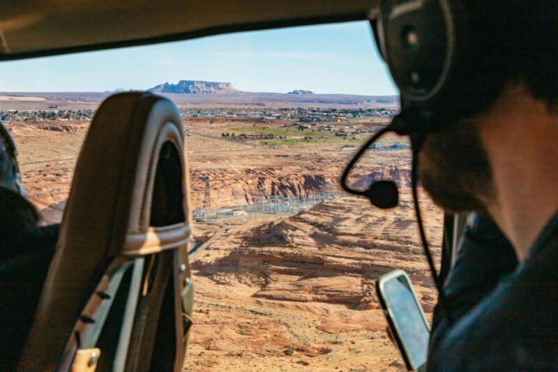 Page: Horseshoe Bend Helicopter Flight & Tower Butte Landing - Starting Point and Logistics