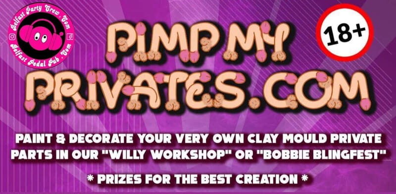 Paint a Private Clay Mould in Belfast perfect for HenParties - A Fun and Unconventional Belfast Hen Party Activity — Paint a Private Clay Mould