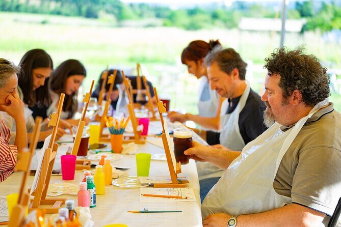 Paint And Drink Florentine Hills Art at La Birr'aia in Marignolle - Who Will Enjoy This Tour?