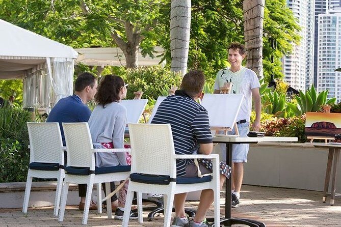 Paint and Sip Bayside Saturdays - The Materials and Instruction