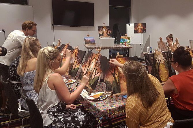 Paint and Sip BYO in Brisbane CBD Friday night - A Fun and Creative Way to Start Your Weekend in Brisbane