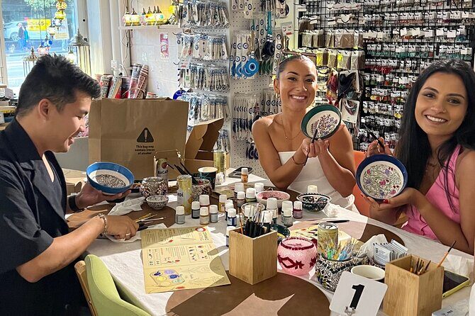 Paint and Sip Classes Melbourne: Ceramic Plates & Bowls - Detailed Breakdown of the Experience