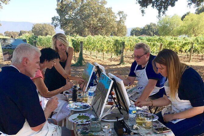 Paint in the Vineyard with Estate Wine Tasting - Why Choose This Tour?