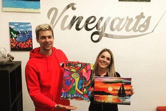 Paint & Sip in a 17th-Century Palazzo with Wine & Pizza - A Deep Dive into the Rome Paint & Sip Experience
