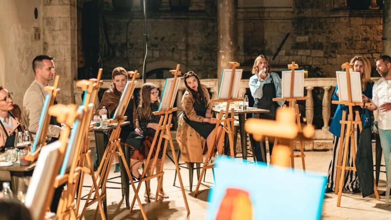 Paint & Sip: Unleash Your Creativity, One Glass at a Time! - Key Points