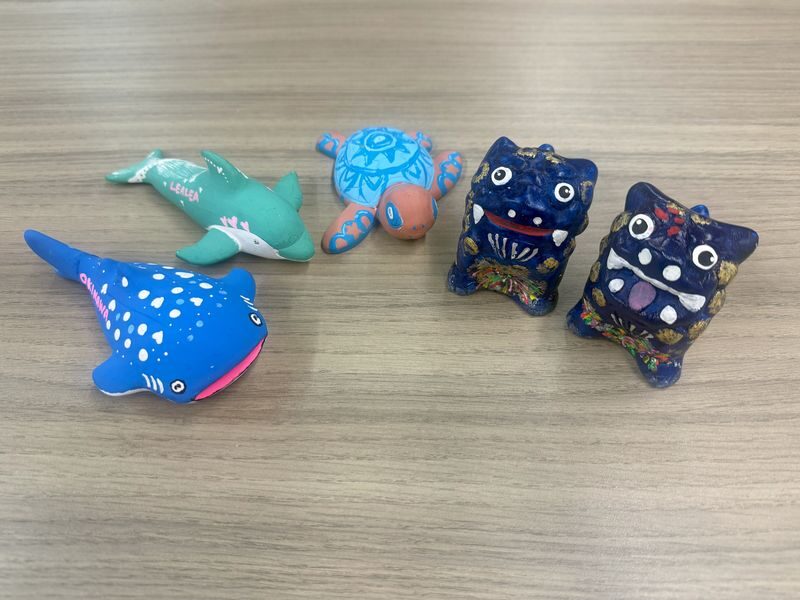 Painting Experience: Shisa, Whale Sharks, Dolphins, Sea Turtles - At a glance