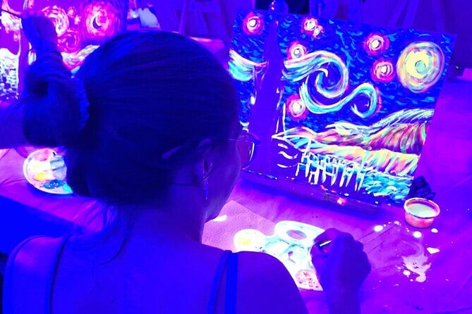 Painting My Own Starry Night at Buenos Aires FLUO - Obelisco Area - The Sum Up